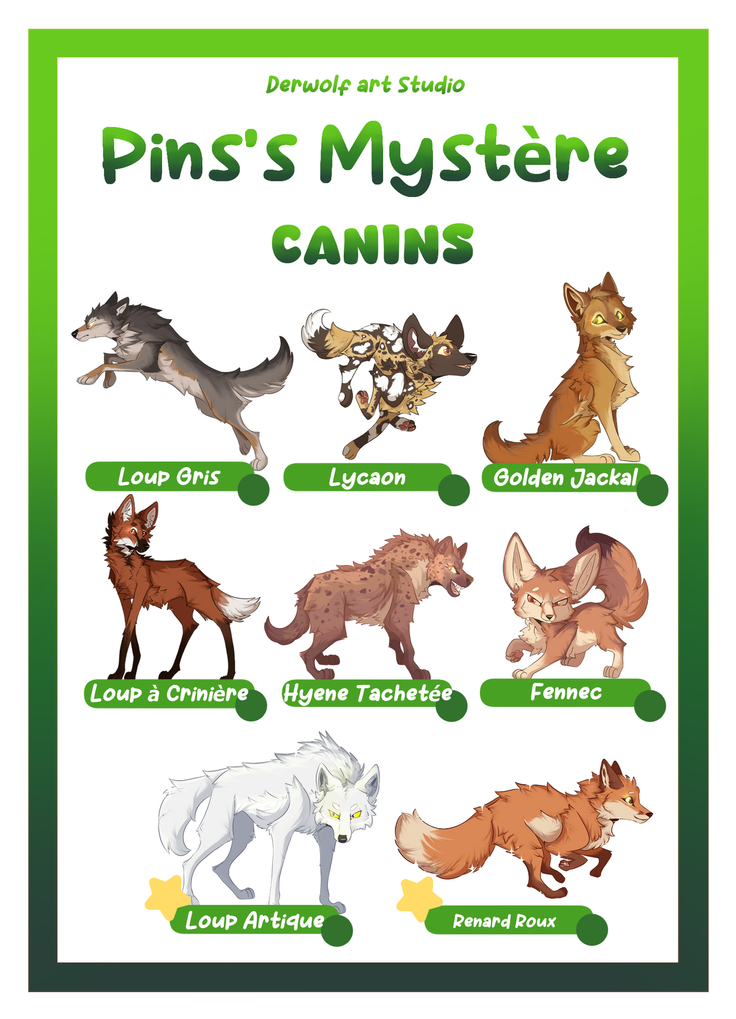 Pins Mystère – Canins ❓
