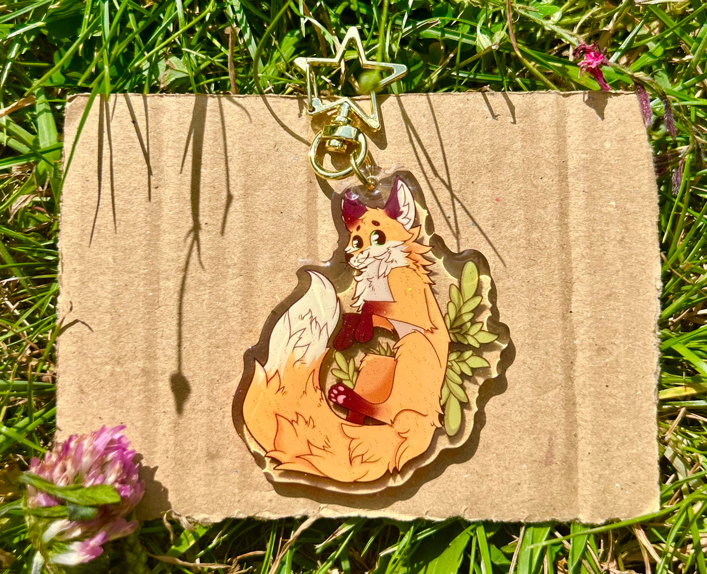 Porte Clé - Renard 🦊✨