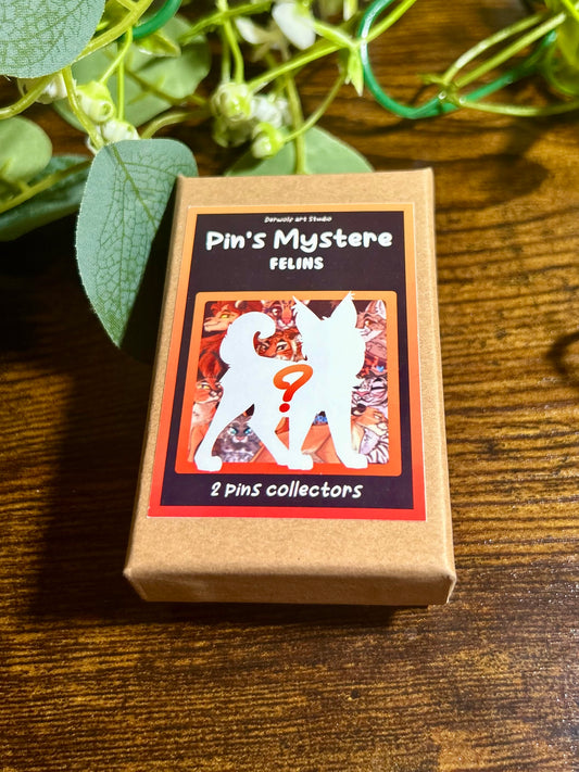Pins Mystère – Félins ❓