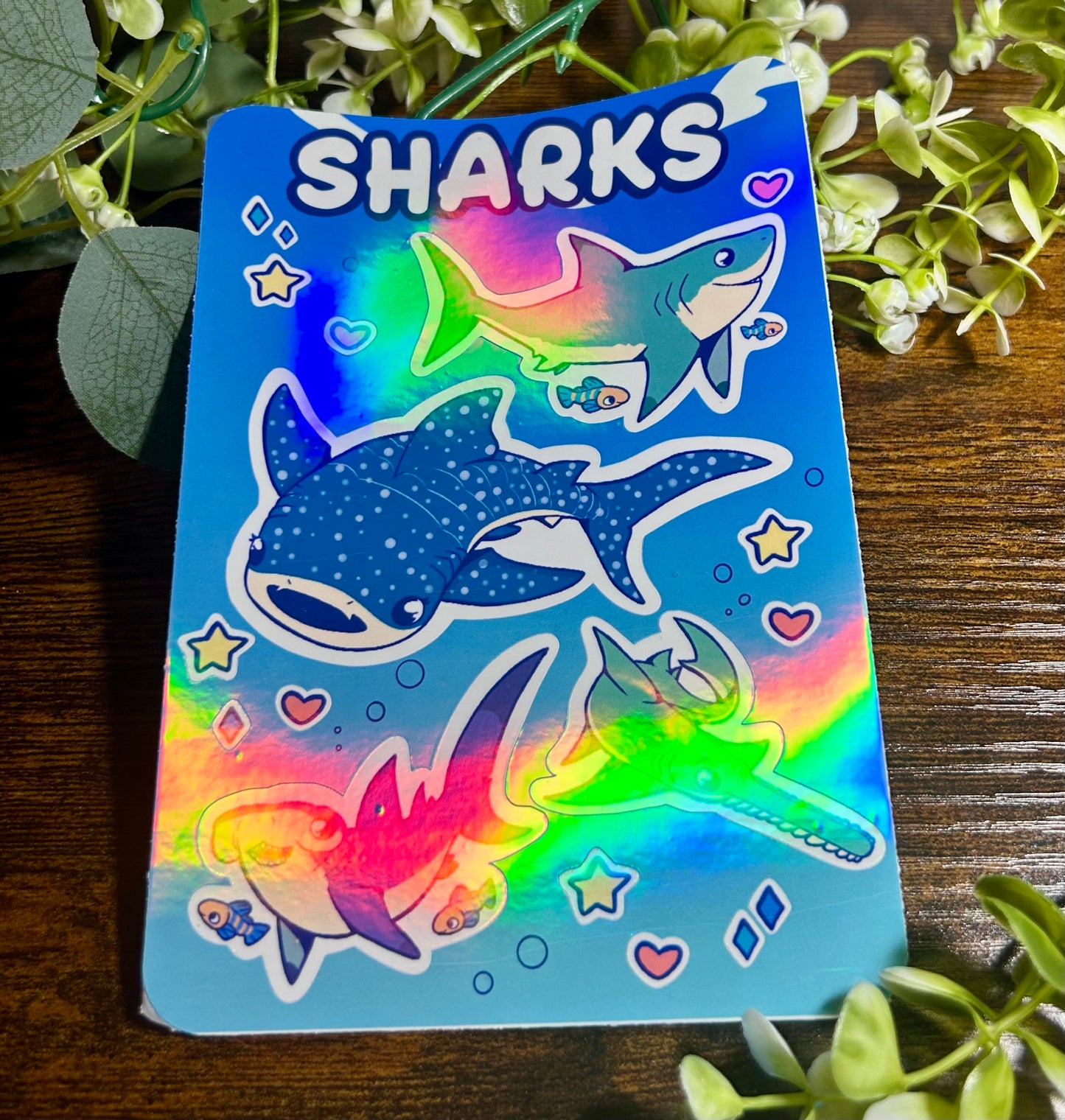 Planche Stickers |  Sharks 1 🦈🌊