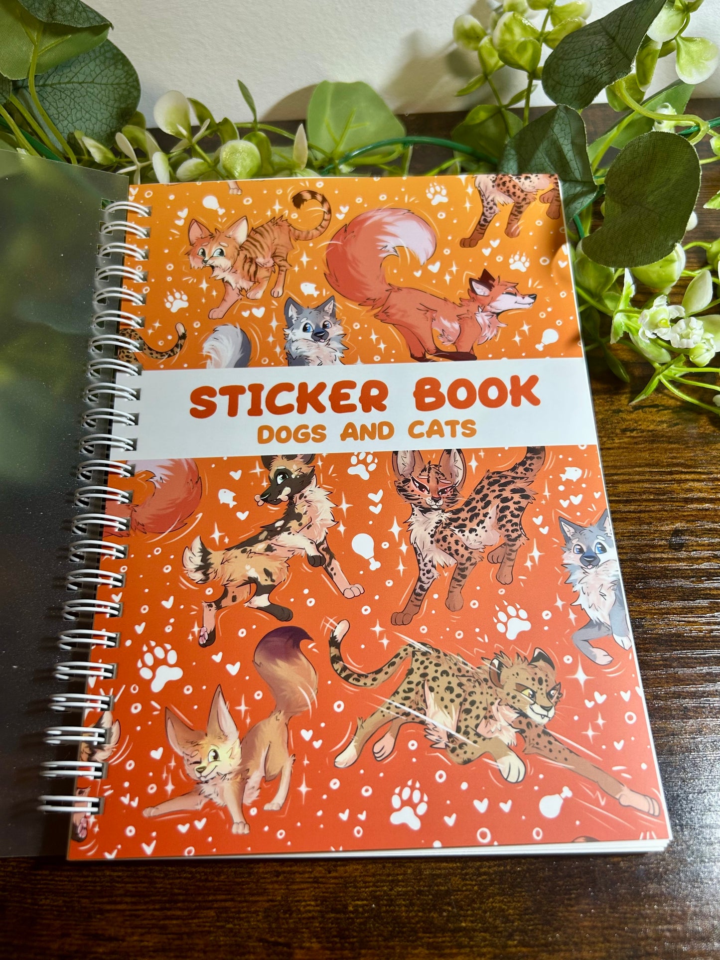 Carnet stickers | Félins Canins 🐱🐶