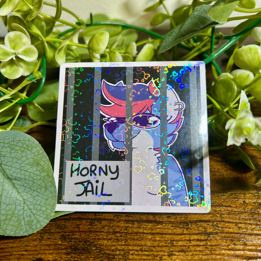 Sticker | Horny Jail 🐺⛓️