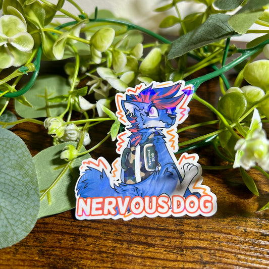 Sticker | Nervous Dog 😬🐶