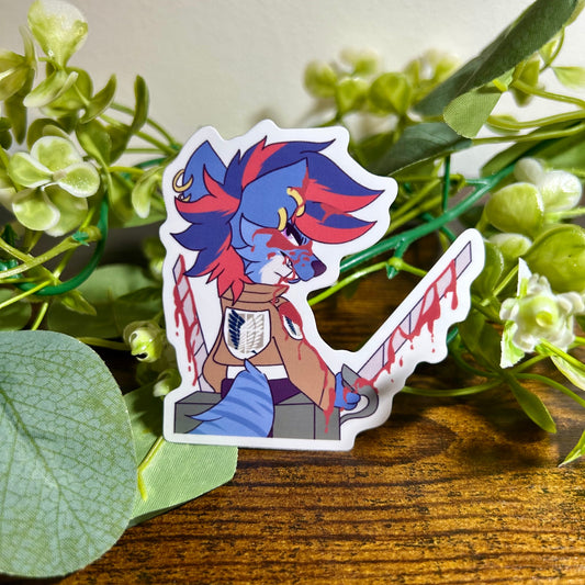 Sticker | Gotty SNK 🐺⚔️