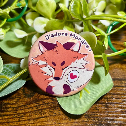 Badge | "J'adore mordre !" 🦊✨
