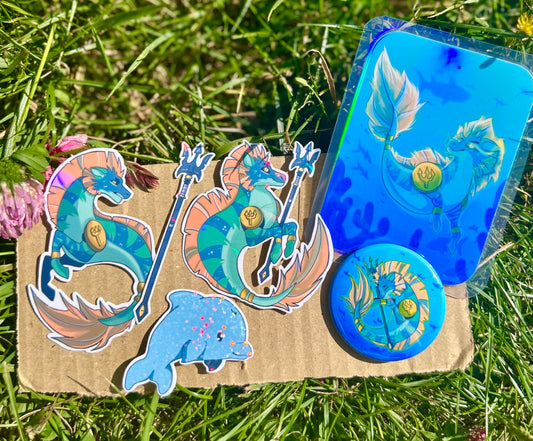Déstockage | Pack Dieu Poséidon – Le Seigneur des Océans 🔱🌊