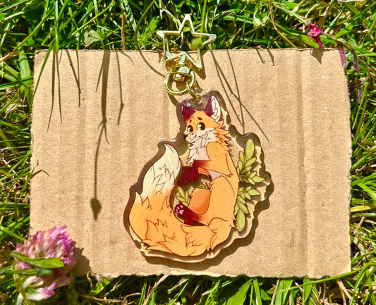 Porte Clé - Renard 🦊✨